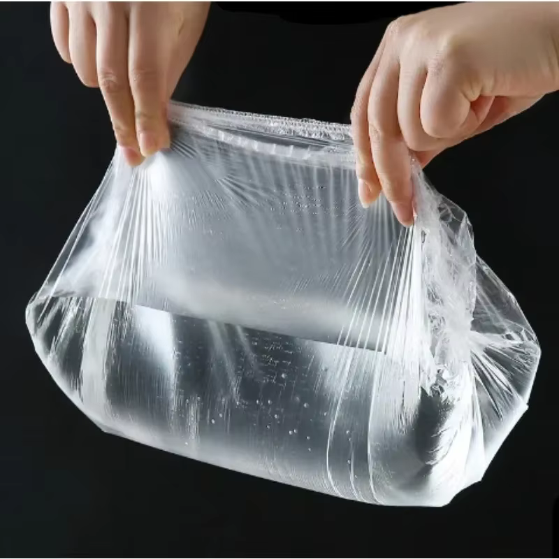 Couvercle alimentaire jetable Saran Wrap, couverture intestinale de qualité alimentaire, sac en plastique de conservation de la fraîcheur, accessoires de rangement de cuisine, couvercle de bol élastiq