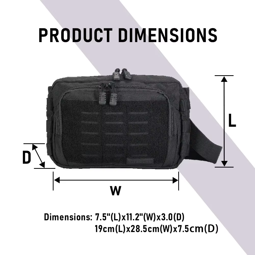 NITECORE NUP30 sac à bandoulière sac à dos multi-usages pochette utilitaire tissu paquet quotidien voyage course camp pêche pique-nique sacs