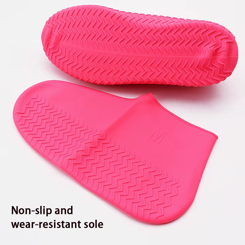 Couvre-chaussures imperméables en silicone