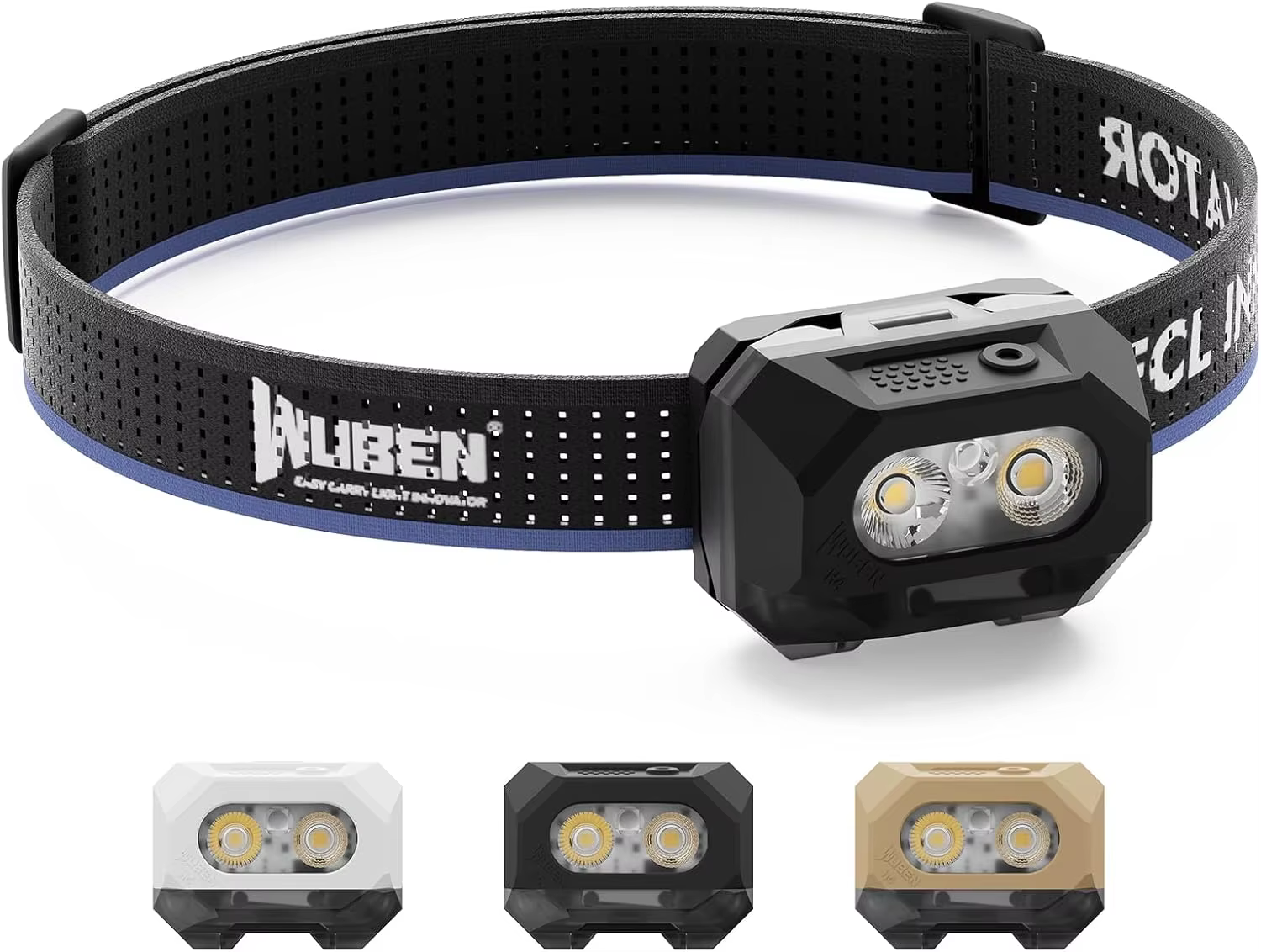 Lampe frontale WUBEN H4