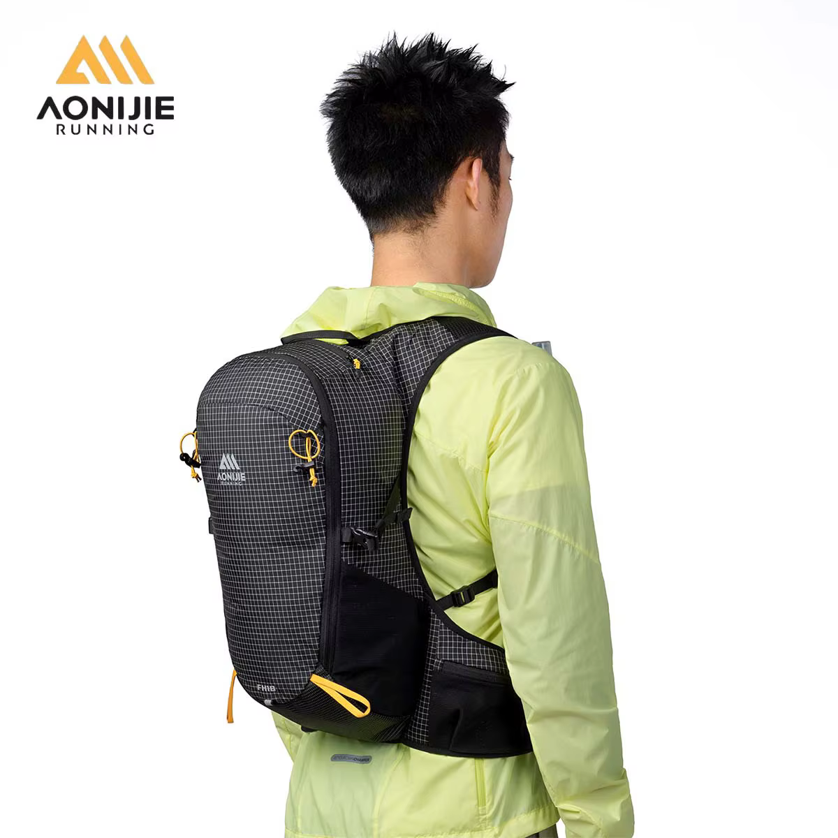 AONIJIE FH2518 18L sac à dos professionnel de course sur sentier de grande capacité pour le cyclisme en plein air adapté à la randonnée et à l'alpinisme