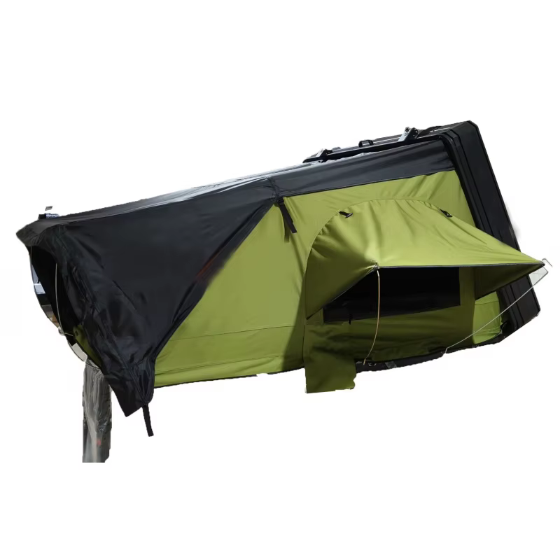 Tente de toit automatique à coque rigide en aluminium et ABS extra large 2025, installation rapide pour le camping en voiture