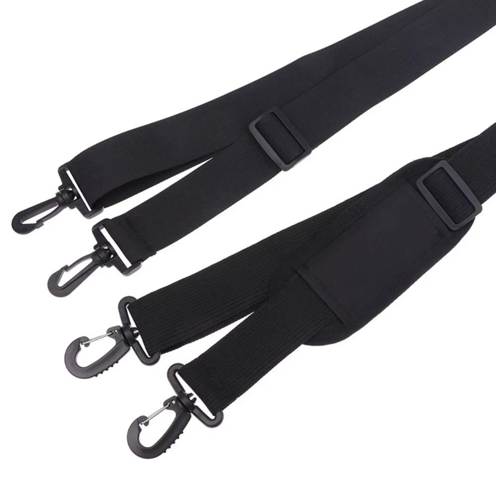 Sangle de sac réglable en nylon noir