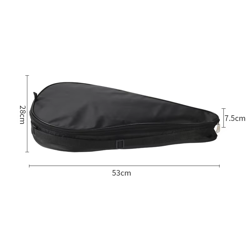 Oxford – housse de sac de pagaie noire pour diverses raquettes de Tennis