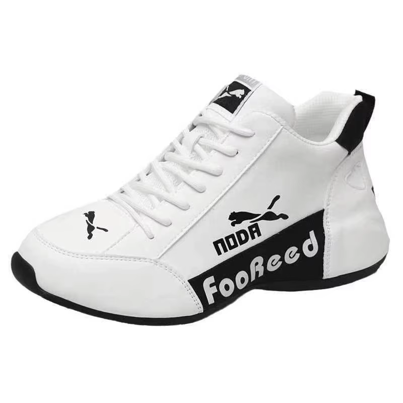 Nouvelles Chaussures Décontractées Couple Printemps 2026 – Baskets Sport Légères Homme Femme à Talon Plat Confortables Bout Rond en PU Doublure Maille