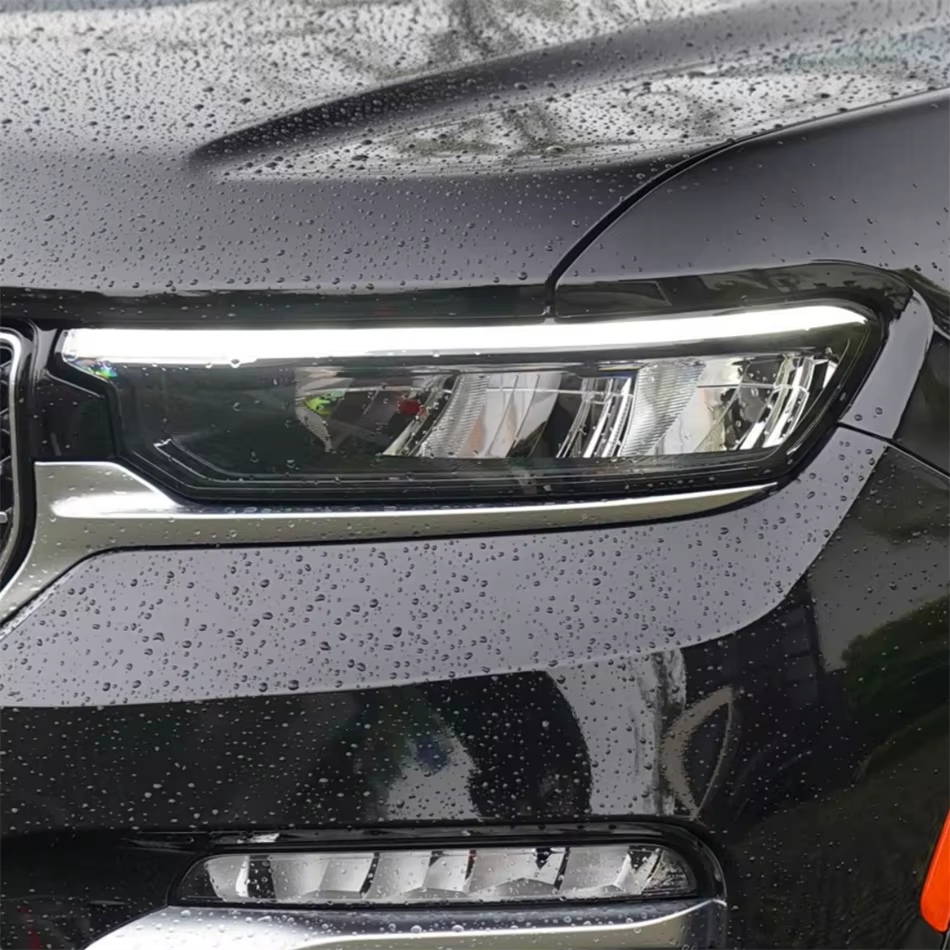 Accessoires de voiture pour Jeep Grand Cherokee 4xe 2021 2022 2023 2024, coque transparente pour phares de voiture, abat-jour