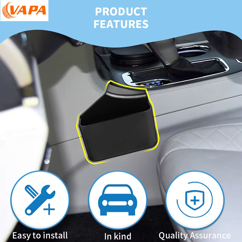 Boîte de rangement d'équipement de voiture ABS, organisateur intérieur, accessoires de rangement supplémentaires adaptés à la Jeep Grand Cherokee 2011 – 2020