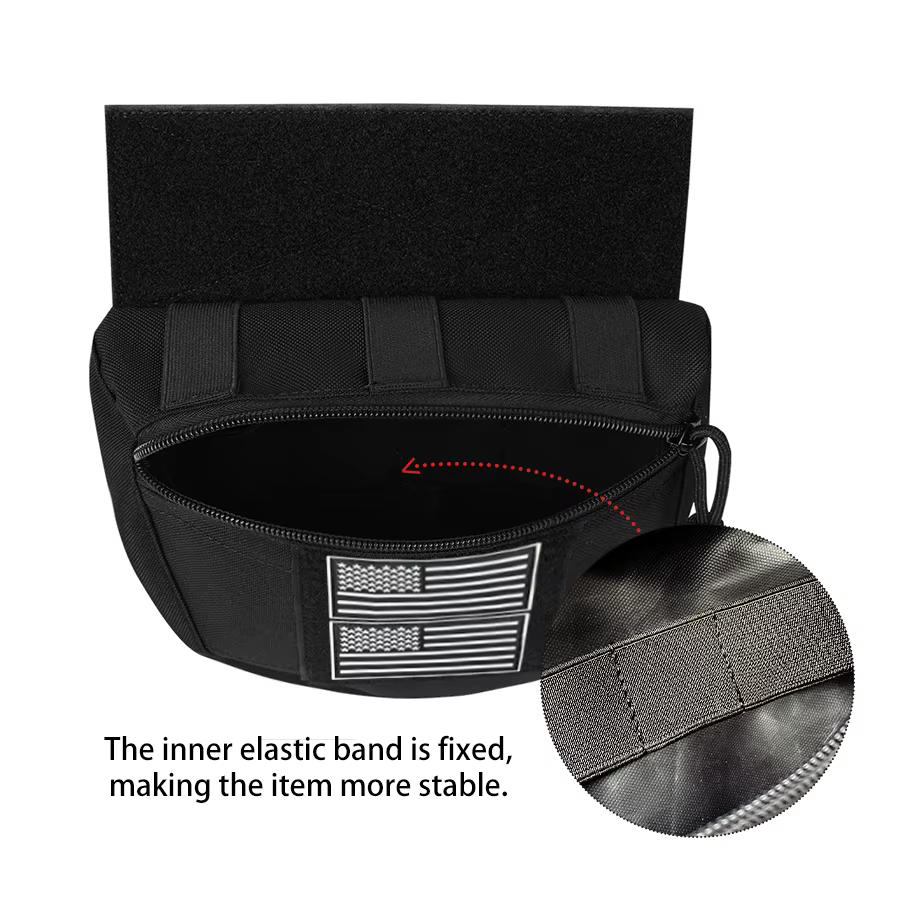 Sac de rangement pour petits objets d'extérieur, pouvant être fixé aux accessoires d'équipement, sac polyvalent léger et portable