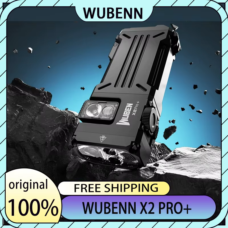 WUBEN X2 Pro + lampe de poche LED EDC