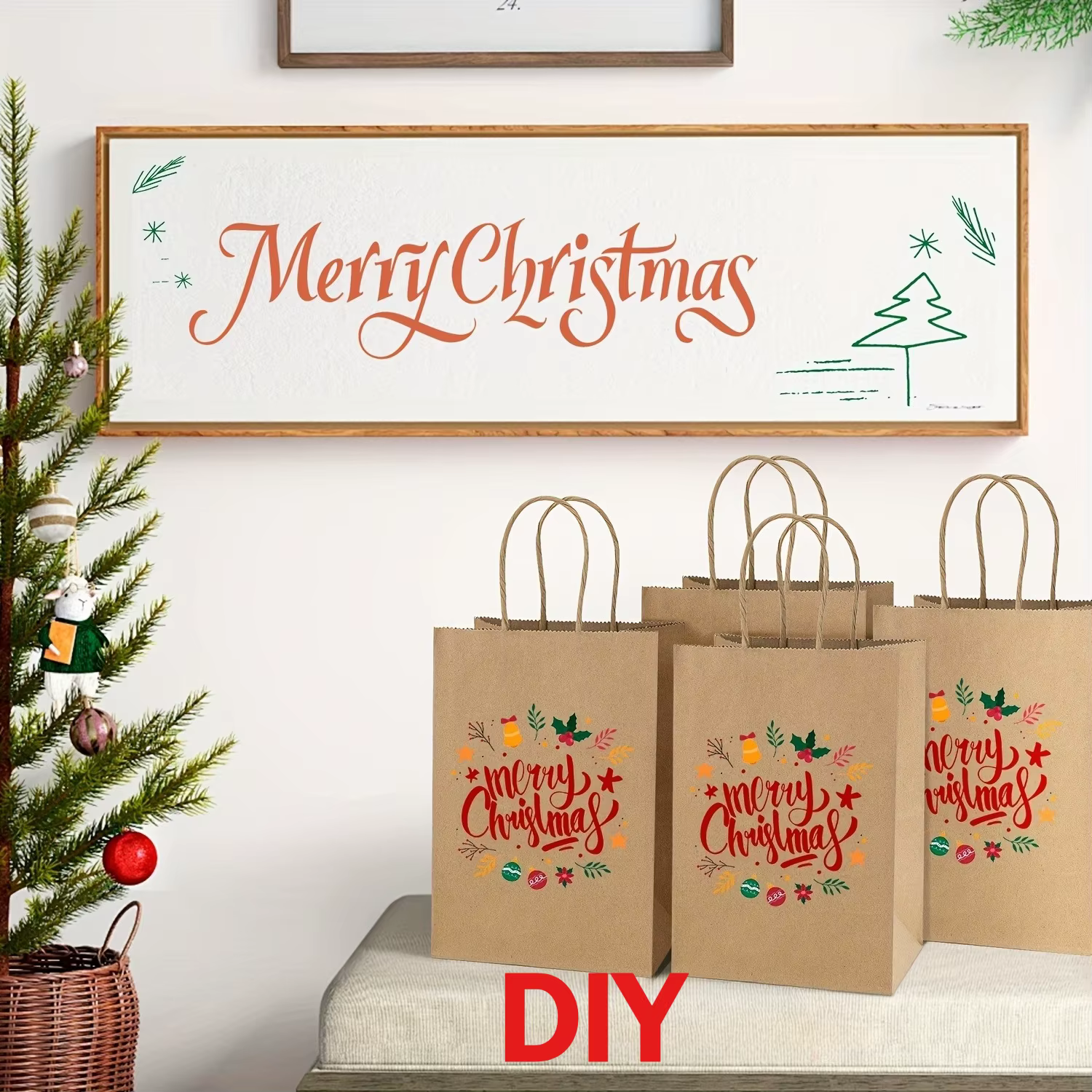50 paquets de sacs cadeaux
