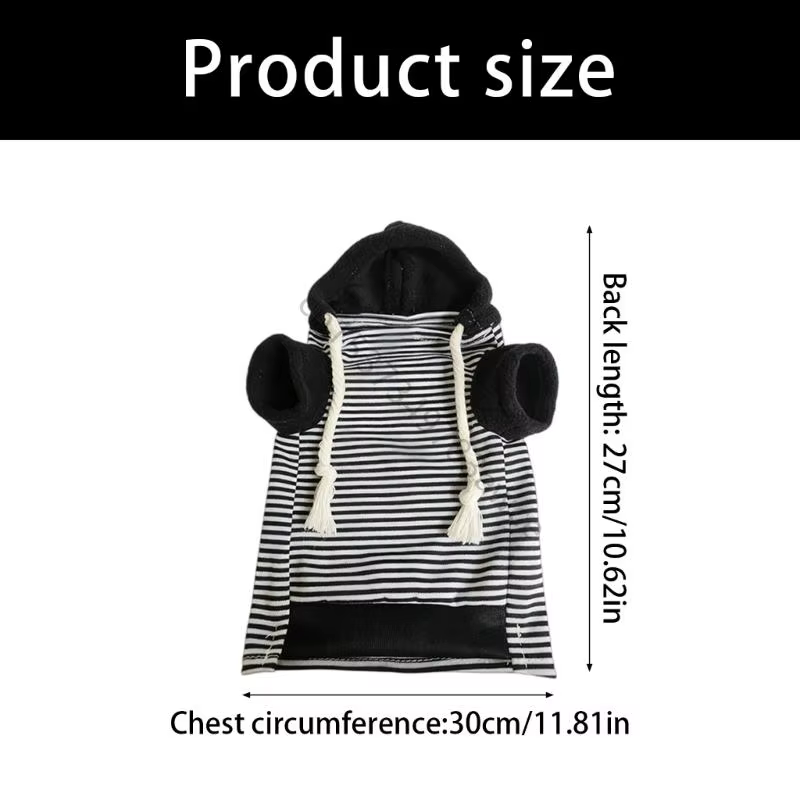 Ensemble pull à capuche harnais laisse pour furets, pour temps froid, avec tissu polaire doux, corde en Nylon, contrôle