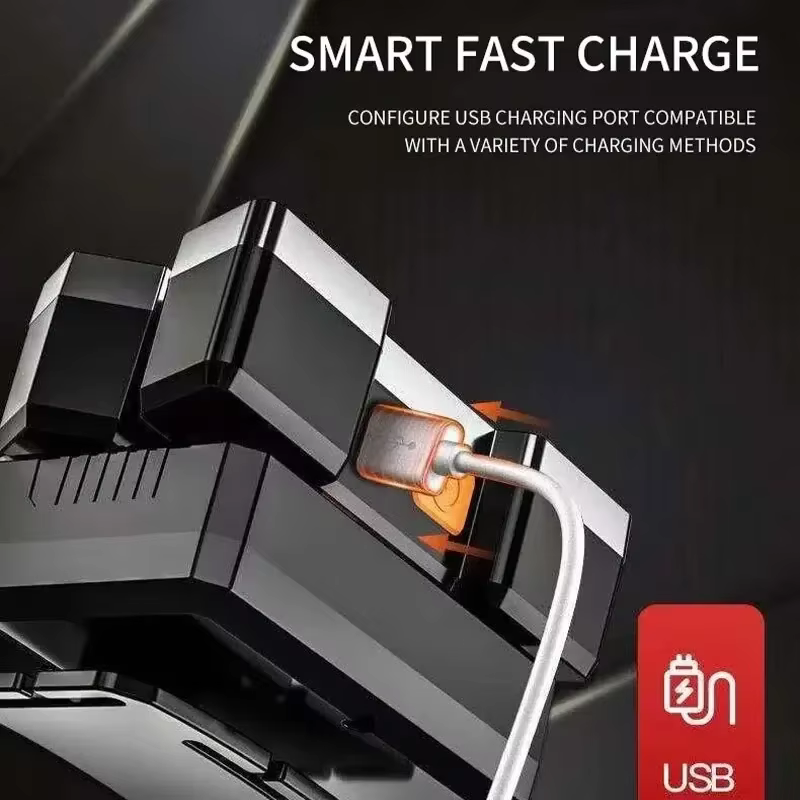 Lampe frontale rechargeable ultra-lumineuse à 5 LED