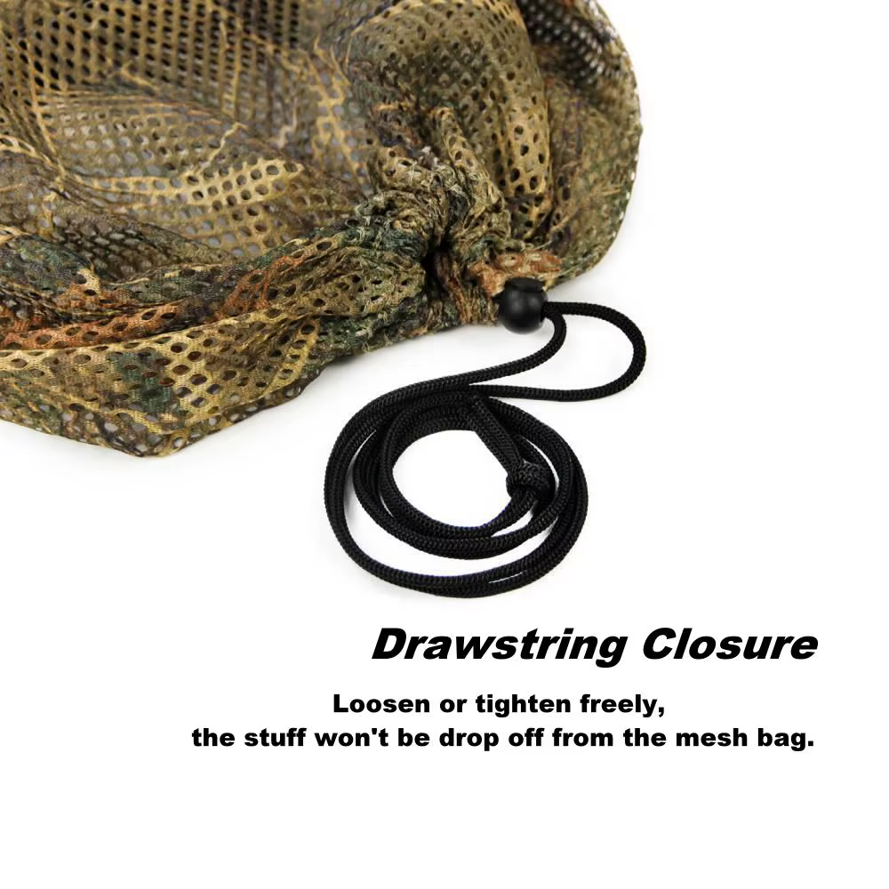 GUGULUZA-Poudres de chasse pour faux canard, dinde, leurre de sauvagine, sac en maille, transport de marllard, nouveau, 2 pièces