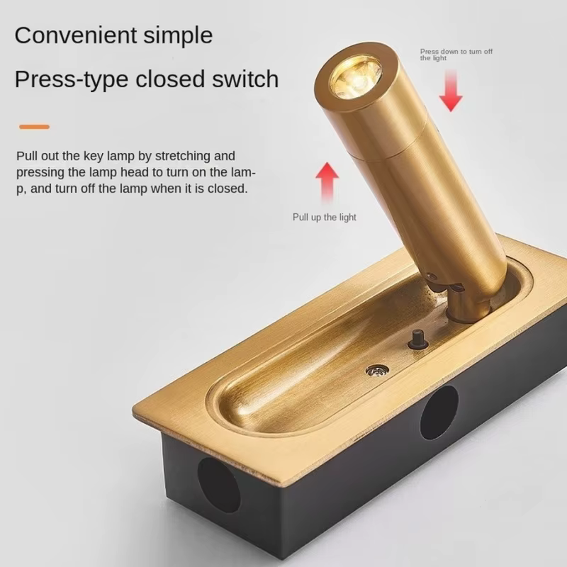 Lampe murale d'intérieur avec chargeur USB
