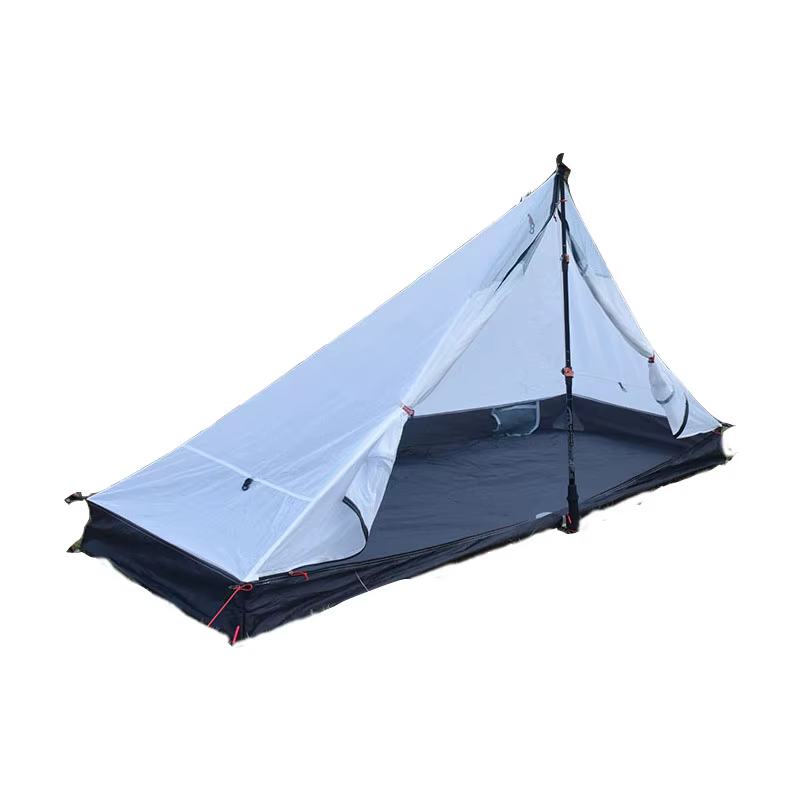 Lanshan 1 J/T porte ouverte quatre saisons intérieure 230*80/100*120Cm adaptée à la tente MLD Solomid XL Tipi
