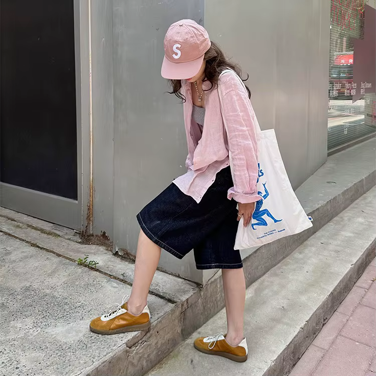 Chaussures d'entraînement allemandes en cuir véritable pour femmes