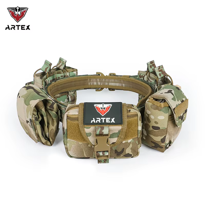DulWaist-Ceinture utilitaire de combat de chasse en poly airsoft, ensembles de sacs, pocommuniste d'accessoires, devoir, environnement