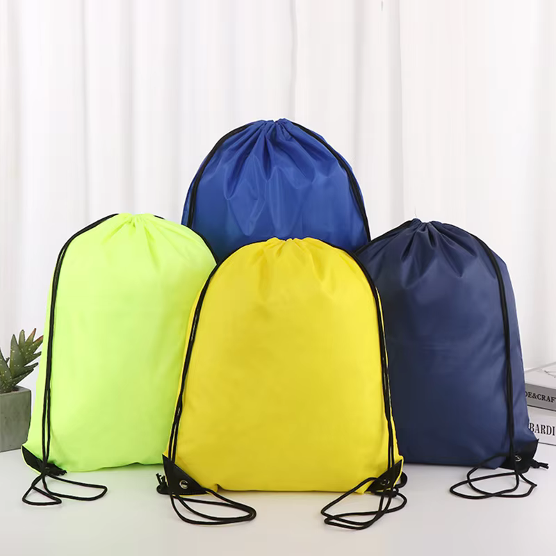 Sac à cordon imperméable 5/10/20, sac à dos réutilisable pour marathon, sac de rangement pour le basketball et le football pour étudiants, logo personnalisable