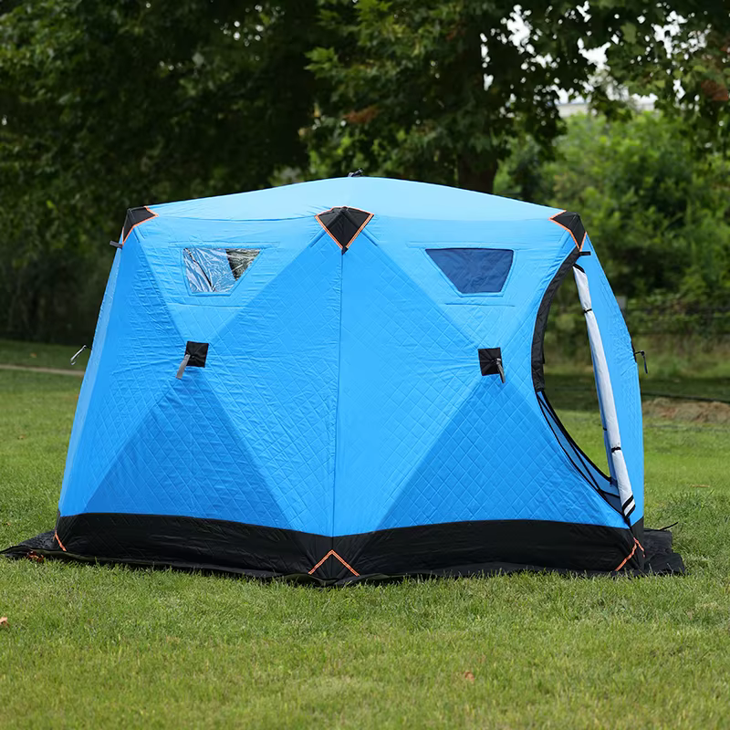 Tente d'hiver hexagonale octogonale pour le camping