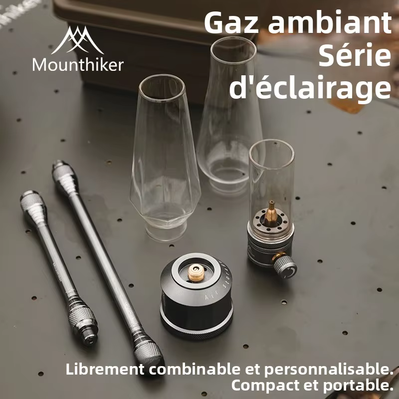 MOUNTAINHIKER Ensemble de lampes à gaz d'extérieur