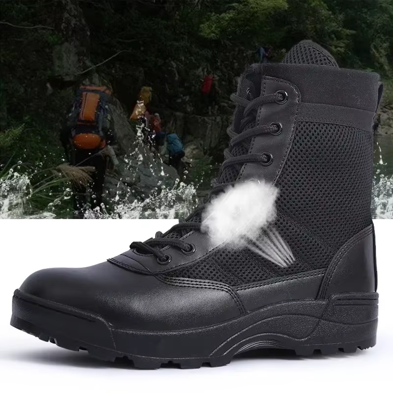 Bottes militaires tactiques hommes