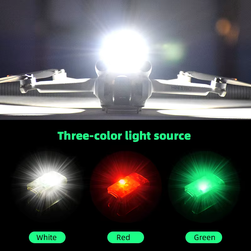 Mini lumière stroboscopique pour Drone DJI Mini 5 Pro/4 Pro/Mavic 4 Pro/Mavic 3/NEO/Air 3, voyant d'avertissement universel Anti-collision