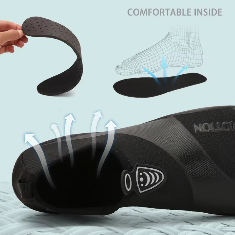 Chaussettes de plongée pieds nus pour natation en amont