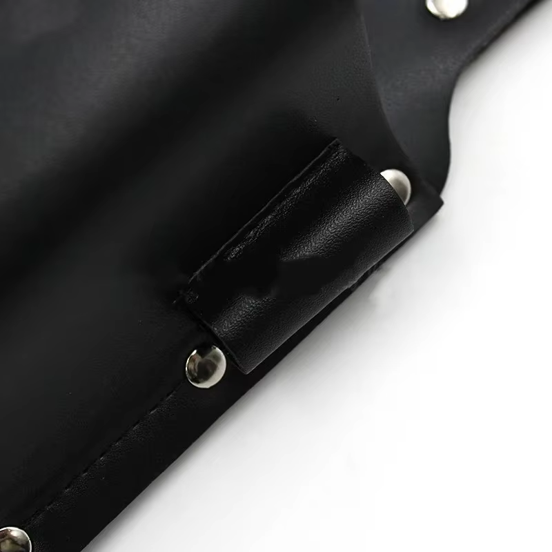 Porte-bouteille de bière portable en cuir pour la taille, support mains libres pour canettes, idéal pour l'escalade, la randonnée, le camping, compatible avec les canettes de 350 ml et 600 ml