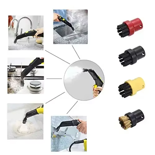 Tête de brosse de remplacement pour Karcher SC1 SC2 SC3 SC4 SC5 SC7 CTK10 CTK20, 2 pièces
