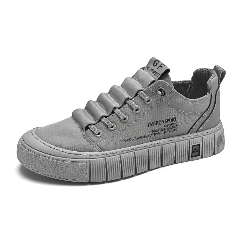 Vert hommes chaussures décontractées glace soie toile