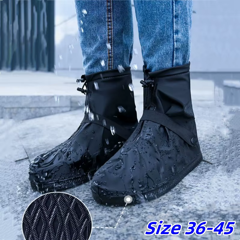 Couvre-chaussures imperméables pour la pluie
