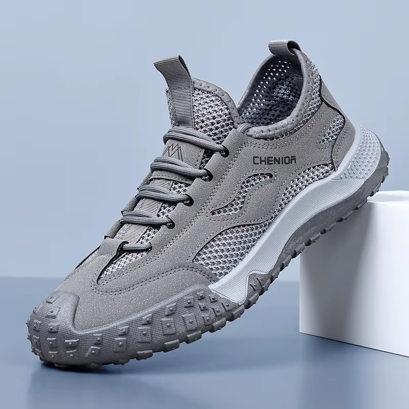 Oulylan Chaussures de randonnée et d'escalade respirantes en maille ajourée pour hommes