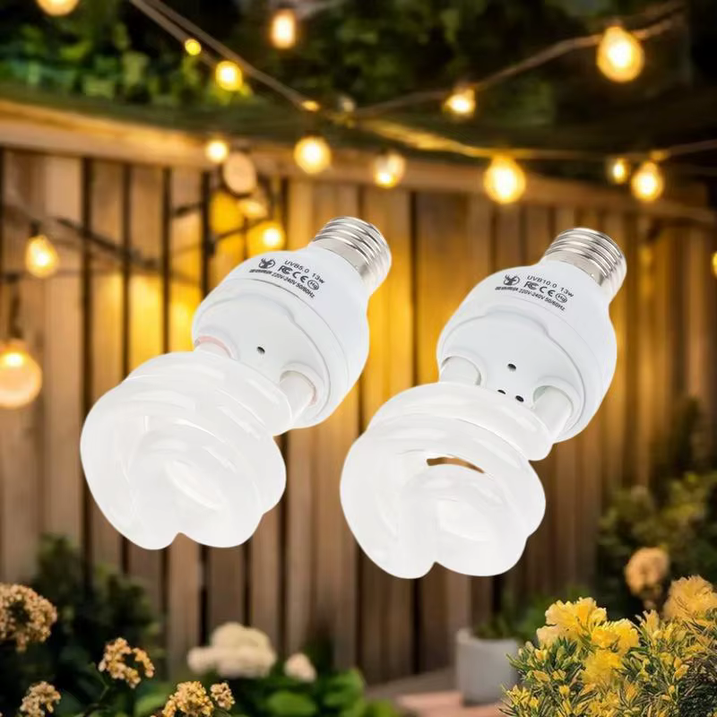 Lampes chauffantes pour Reptiles, tortue, lézard, serpent, 13W/26W, rayons UV, économie d'énergie, Terrarium, lumière de se prélasser, 5.0, 10.0, UVB, 1 pièce