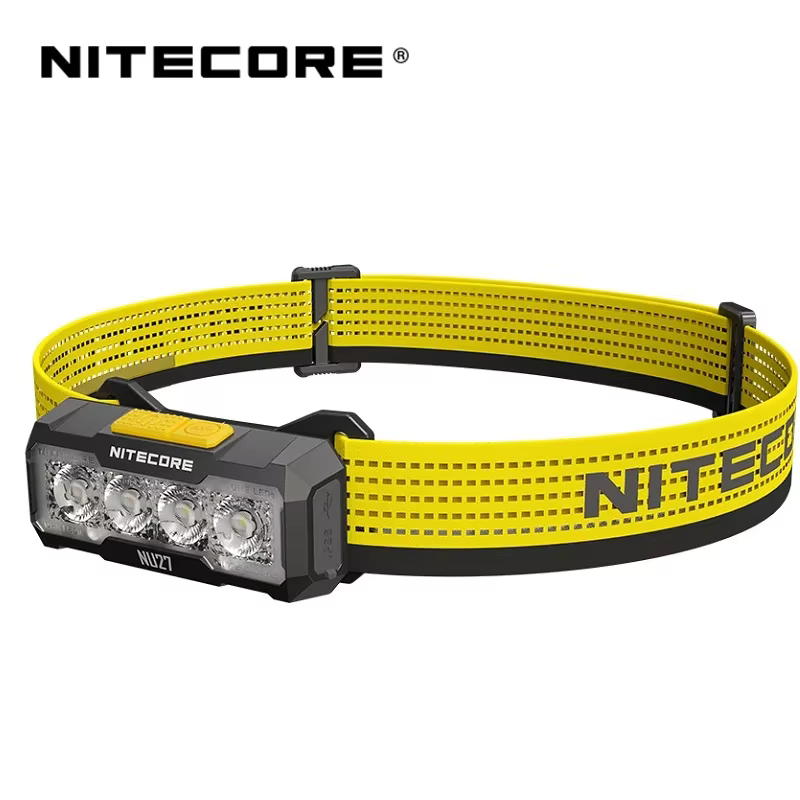 NITECORE NU27 600 Lumens USB-C Rechargeable Ultra léger plusieurs températures de couleur lampe frontale extérieure