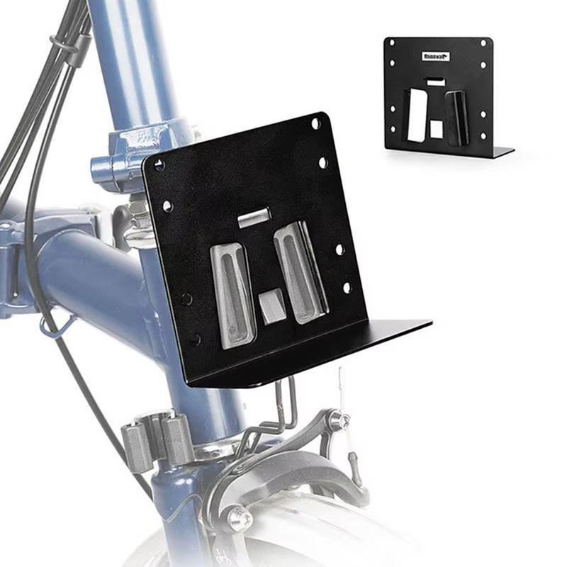Sac adaptateur avant de vélo pliable en aluminium pour Bromptons, accessoires de cyclisme