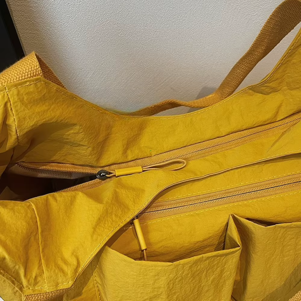 Sac à main à bandoulière unique en nylon à la mode pour femmes, fourre-tout décontracté, sacs à main et sacs à main, nouveau sac à bandoulière de grande capacité