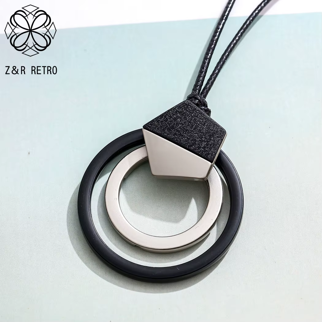 Accessoires de bijoux Vintage pour femmes, ras du cou, longues chaînes gothiques, Suspension, collier à la mode, nouveaux produits tendance, livraison directe