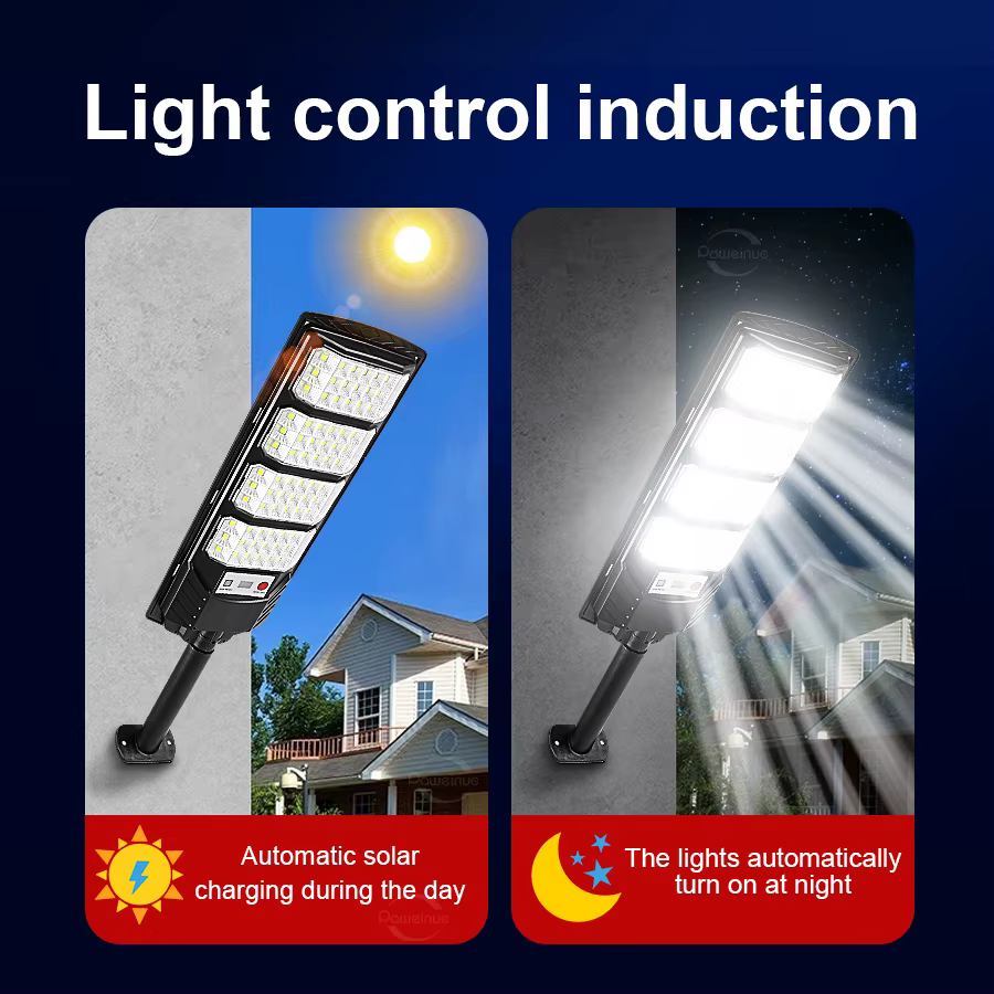Lampe solaire LED extérieure 99000000LM 60000W avec détecteur de mouvement