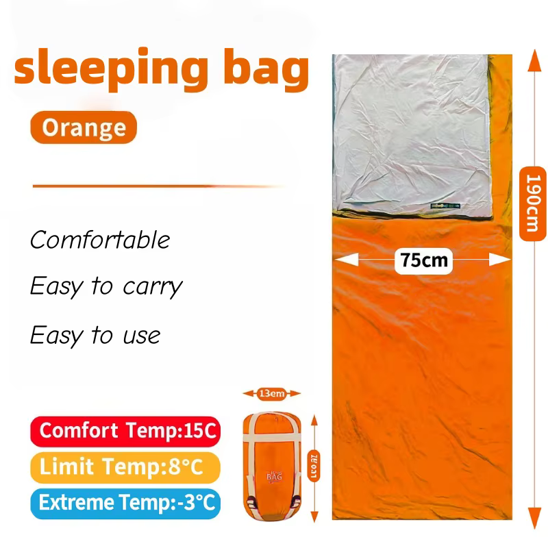 Sac de couchage ultra léger pour adultes