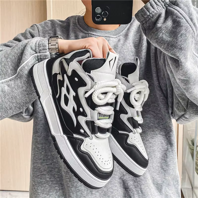 2025 nouvelles chaussures pour hommes tendance pain chaussures hommes vulcaniser chaussures décontracté sport conseil chaussures