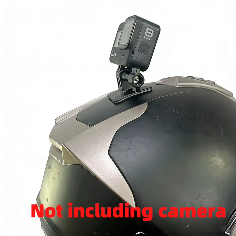 Bras de casque incurvé + autocollant Vlog
