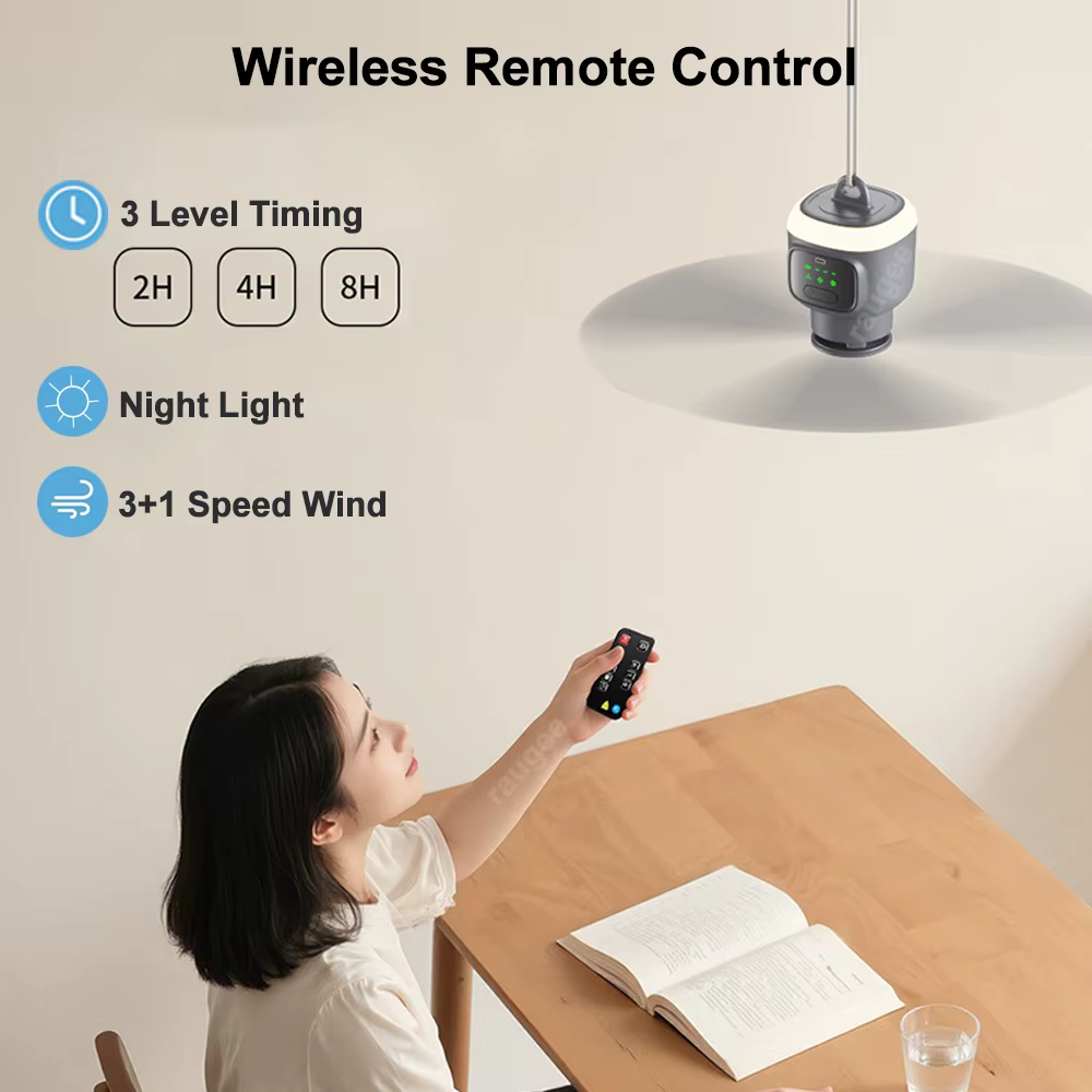 12000mAh ventilateurs de plafond portables ventilateur de Camping en plein Air tente circulateur d'air refroidisseur