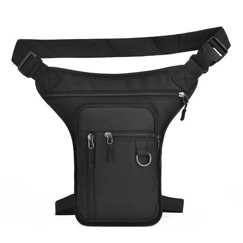 Sac de jambe multipoches pour moto homme