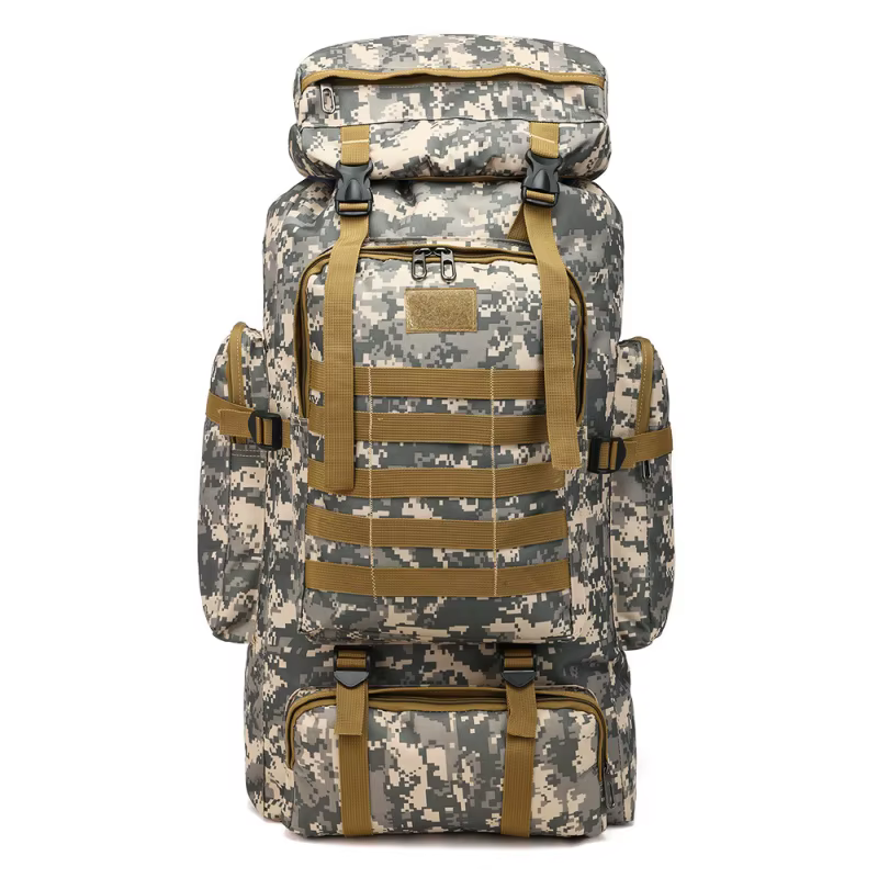 Sac à dos tactique de grande capacité 80L