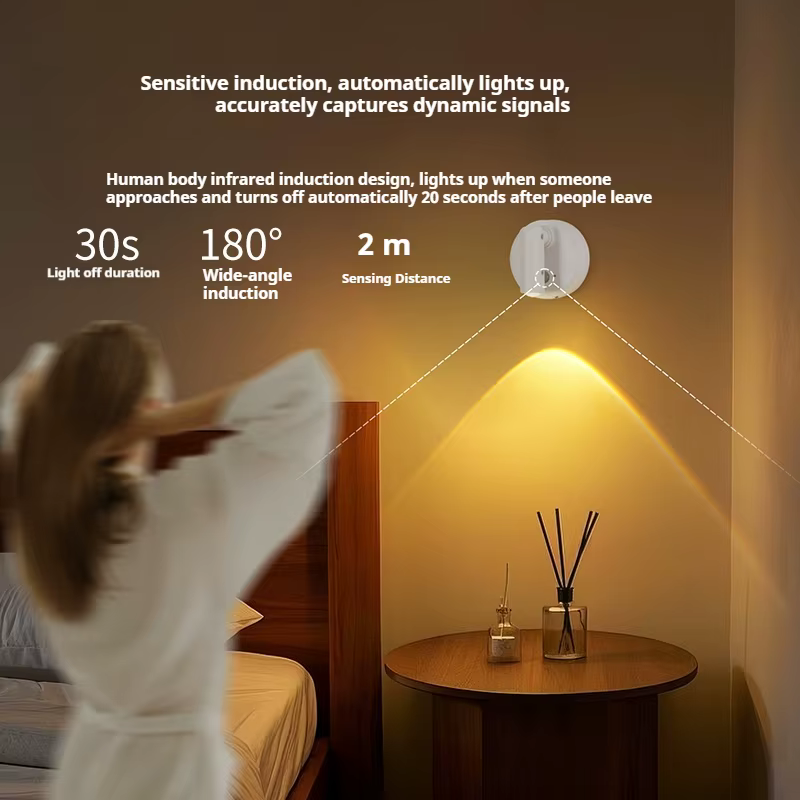 Lampe murale LED de chevet tactile sans fil pour intérieur, projecteurs à chargement USB, appliques murales LED magnétiques sans fil