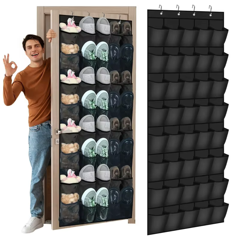 Sac suspendu de rangement de chaussures, sac de rangement divers mural domestique, sac de rangement, chaussures suspendues