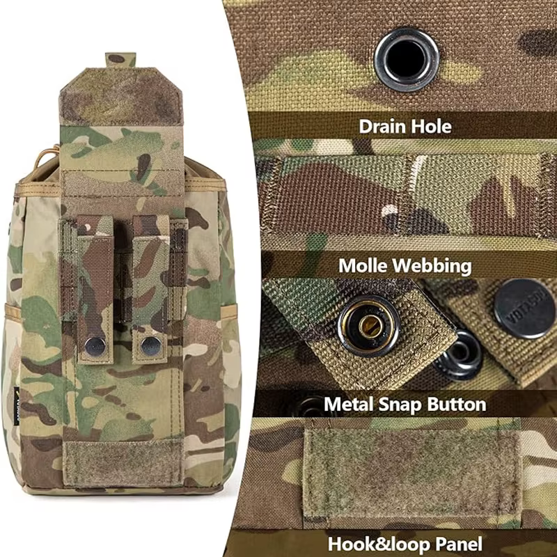 VOTAGOO sac de décharge tactique sac de rangement Molle sac de taille
