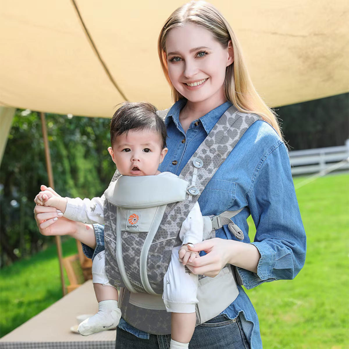 Porte-bébé ergonomique pour bébé, tabouret de taille multifonctionnel pour nouveau-né à tout-petit, multi-usage avant et après, accessoires de sac kangourou