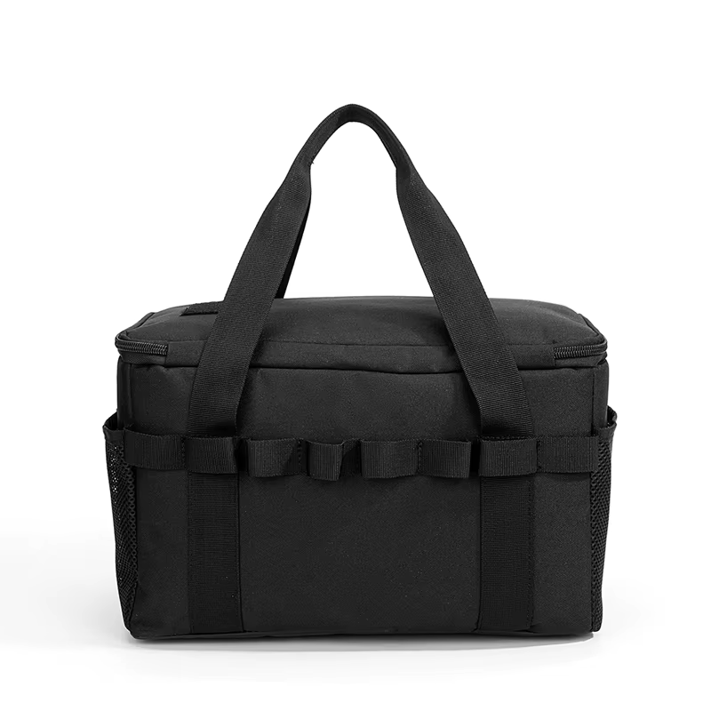 Sac tactique de camping en plein air - Sac de rangement multifonctionnel de grande capacité 14L pour outils et équipement de pique-nique avec plusieurs compartiments