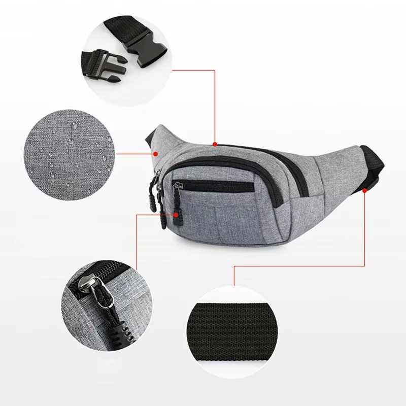 Sac de poitrine étanche pour hommes